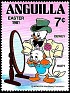 Anguilla 1981 Walt Disney 7 ¢ Multicolor Scott 438. Anguilla 1981 Scott 438 Walt Disney Easter Nephew Dewey & Huey. Uploaded by susofe